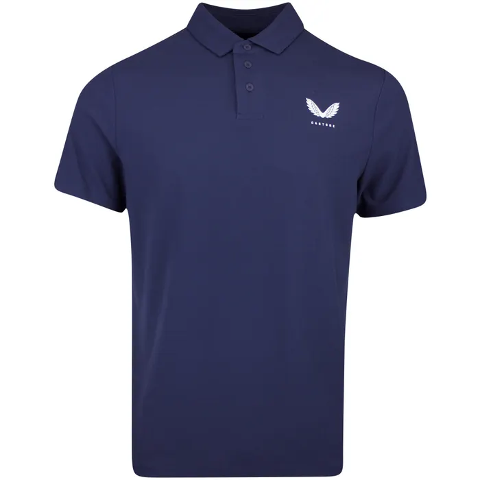 Castore aerotek polo shirt - MIDNIGHT NAVY